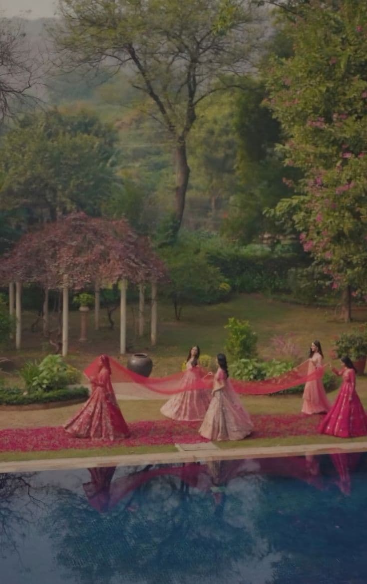 Grand wedding reception decor and celebration